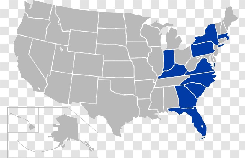 US Presidential Election 2016 U.S. State Newport Oklahoma Nebraska - Red States And Blue - Legislature Transparent PNG