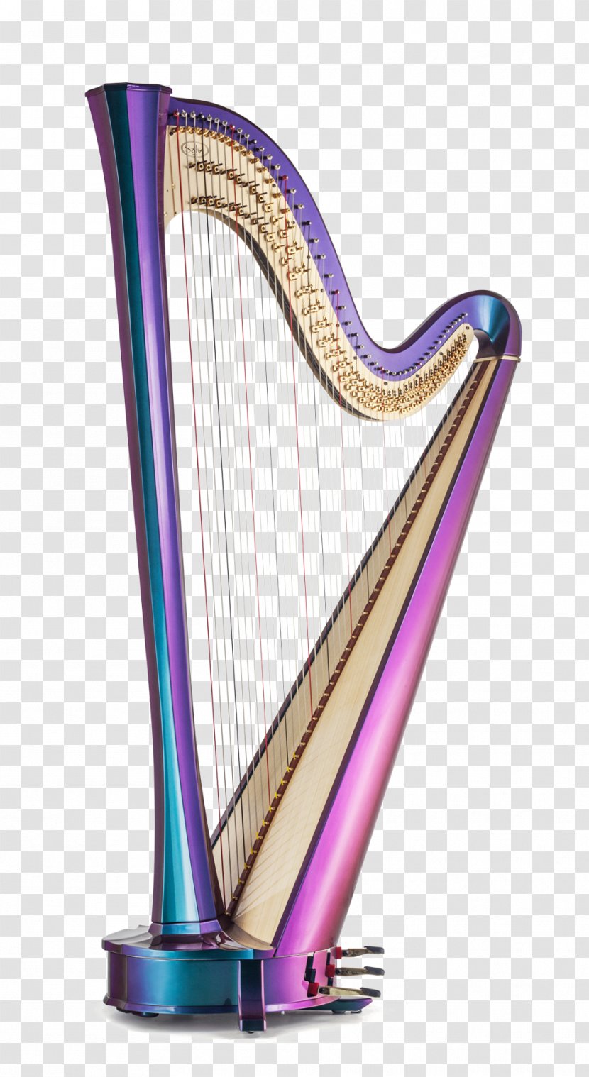 Salvi Harps Pedal Harp Musical Instruments - Tree Transparent PNG