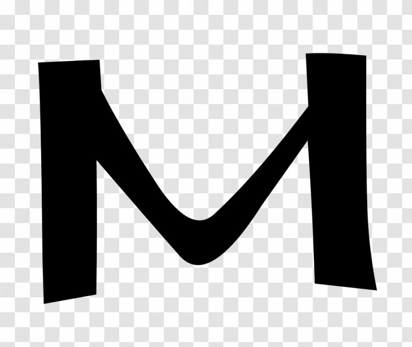 Mu Greek Alphabet Mem Uncial Script - M - MUÑECAS Transparent PNG