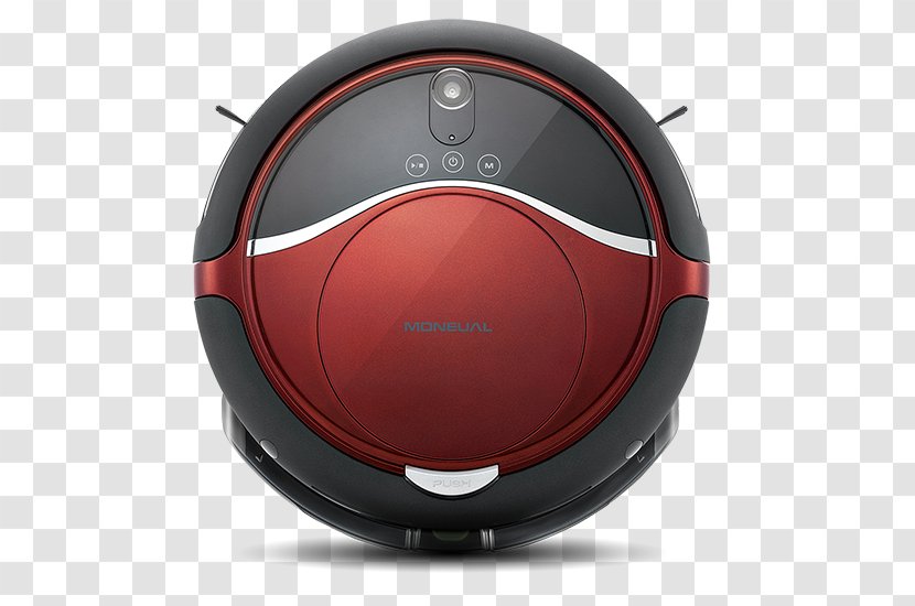 Robotic Vacuum Cleaner Moneual Lab RYDIS H68 PRO Mop - Red - Robot Transparent PNG