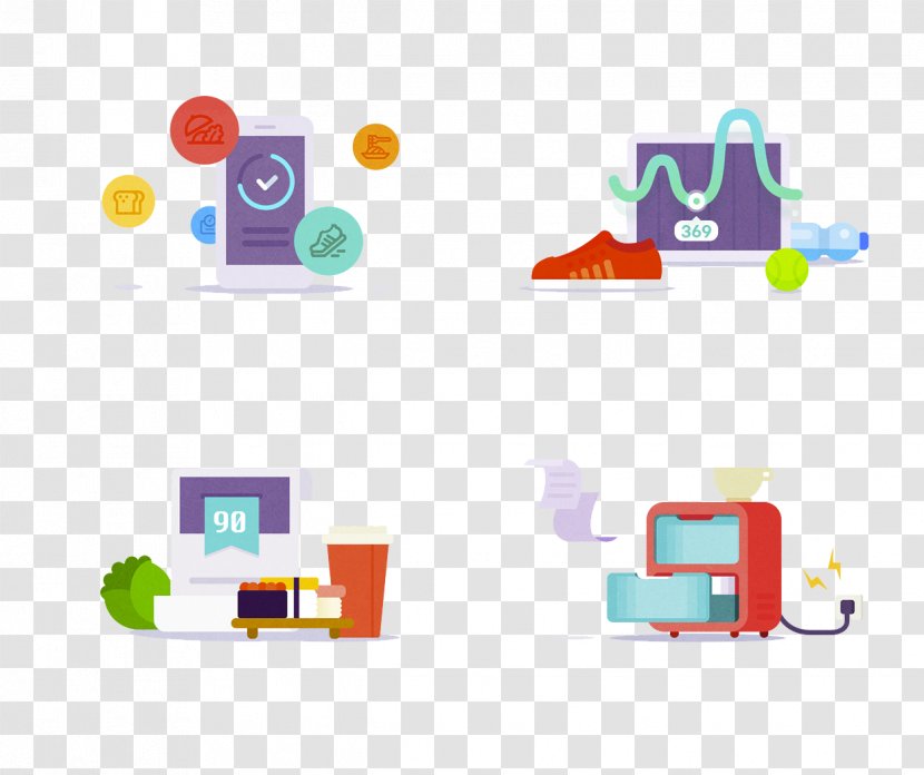 Mobile App Application Software Icon - Rectangle - Cartoon Computer Electronics Transparent PNG