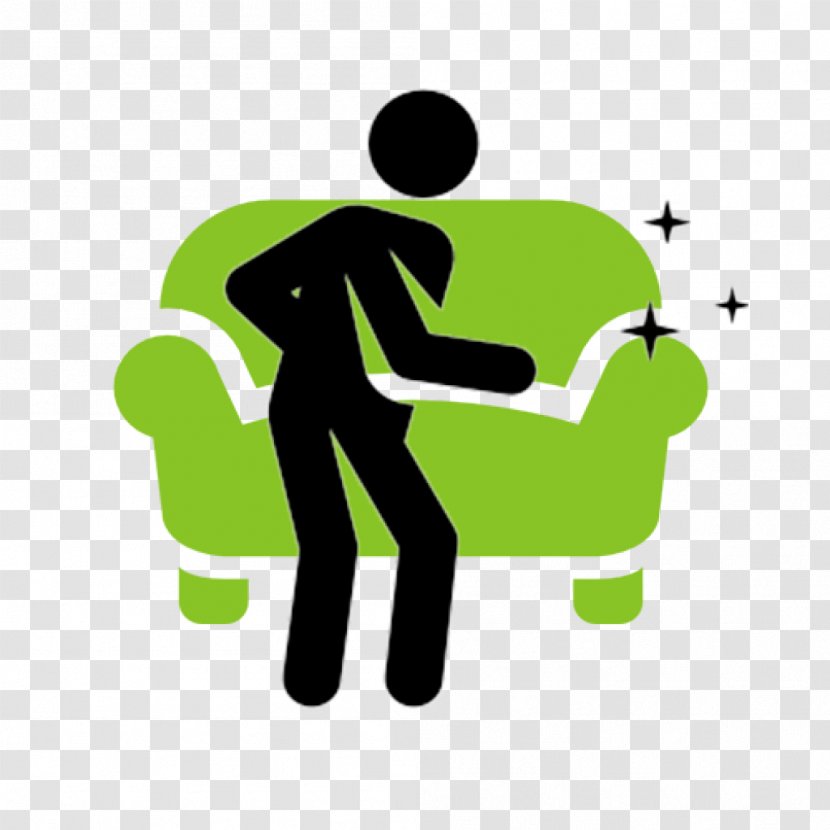 Couch Upholstery Cleaning Carpet Furniture - Silhouette Transparent PNG