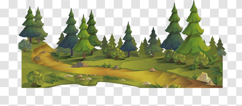 Royalty-free Stock Photography Illustration - Illustrator - Cartoon Forest Transparent PNG