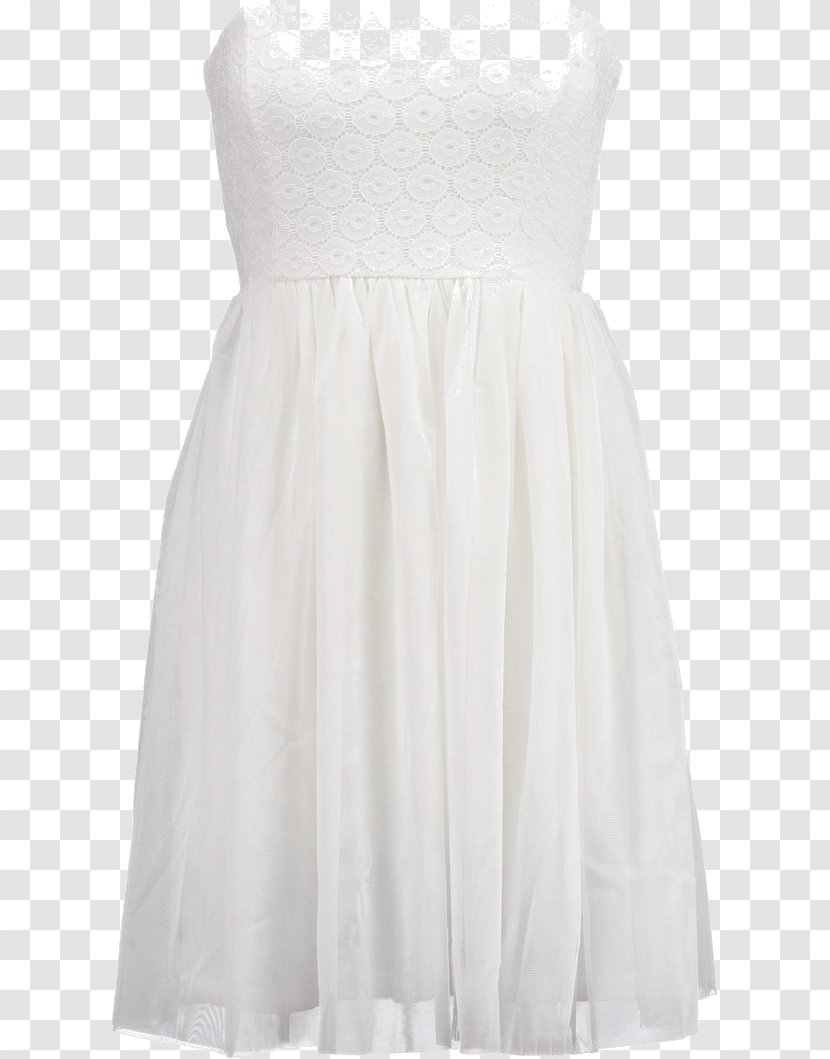 Wedding Dress Cocktail Shoulder - Bridal Party Transparent PNG
