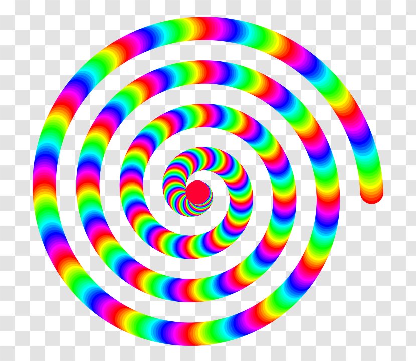 Animated Film Spiral Rainbow Clip Art - Color Transparent PNG