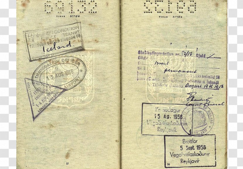 Travel Document Passport Second World War Identity Transparent PNG