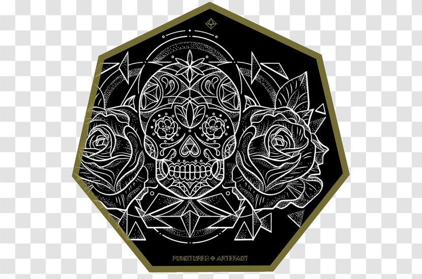 Calavera Day Of The Dead 2 November Flash Pattern - Artefact Transparent PNG