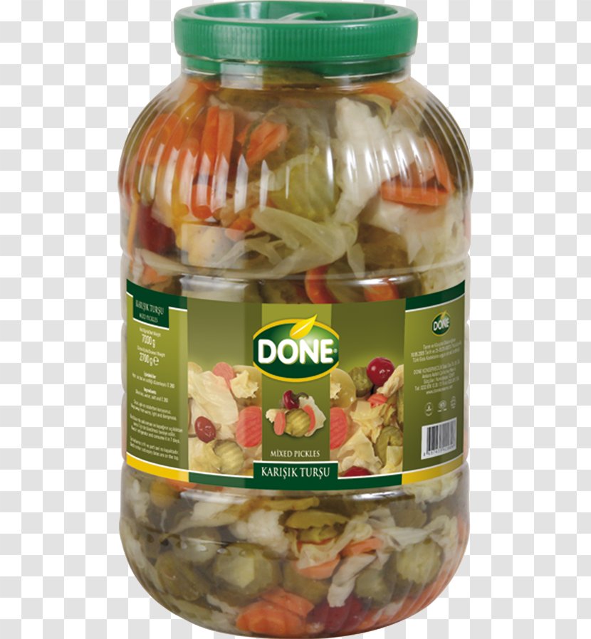 Giardiniera Vegetarian Cuisine Pickling South Asian Pickles Recipe - Ingredient - Mixed Pickle Transparent PNG