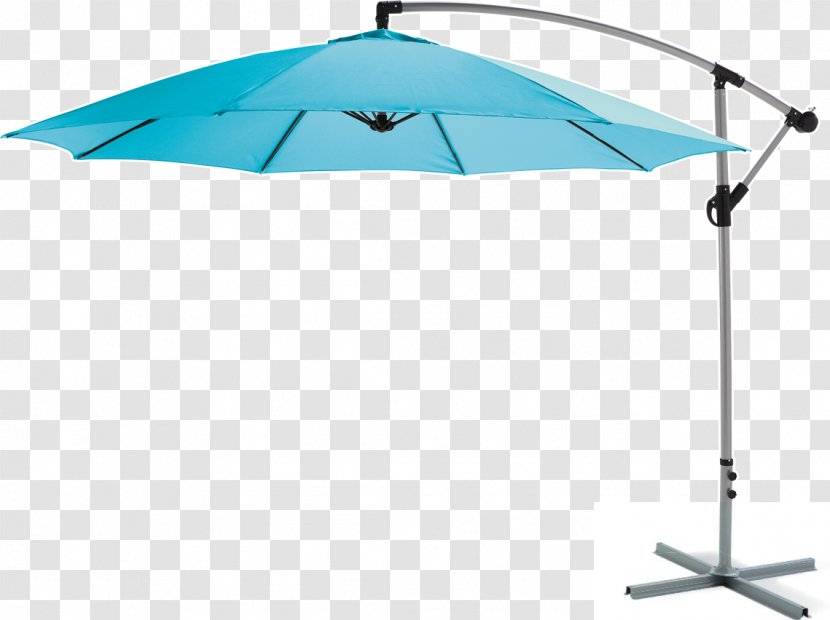 Umbrella Auringonvarjo Turquoise Color Winch - Plastic Transparent PNG