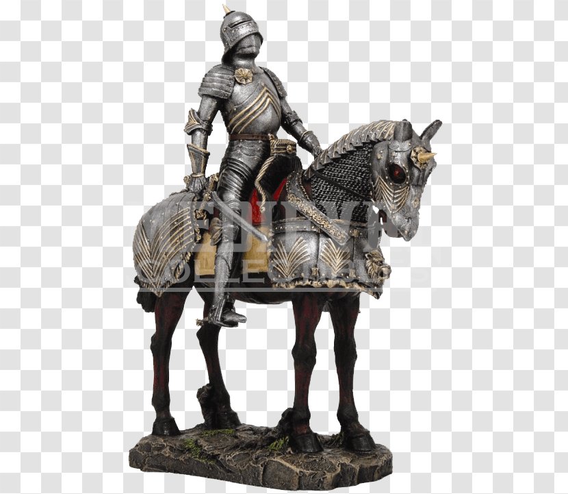Middle Ages Horse Crusades Knight Cavalry - Miniature Transparent PNG