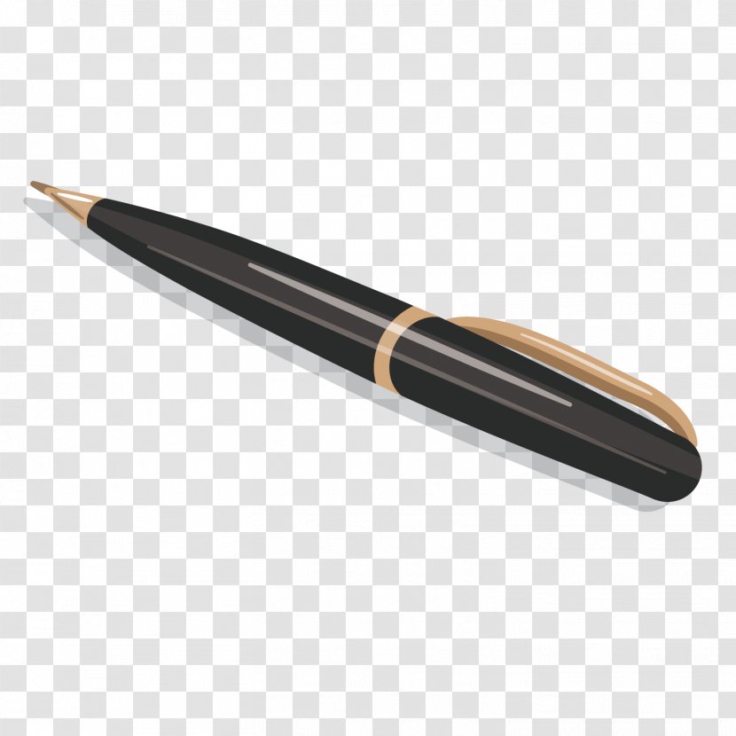 Ballpoint Pen - Office Supplies - Vector Transparent PNG