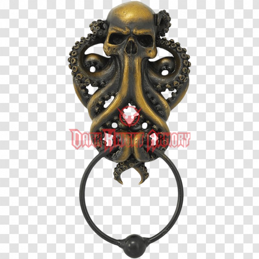 Door Knockers Octopus Handle Paint - Porti%c3%a8re Transparent PNG