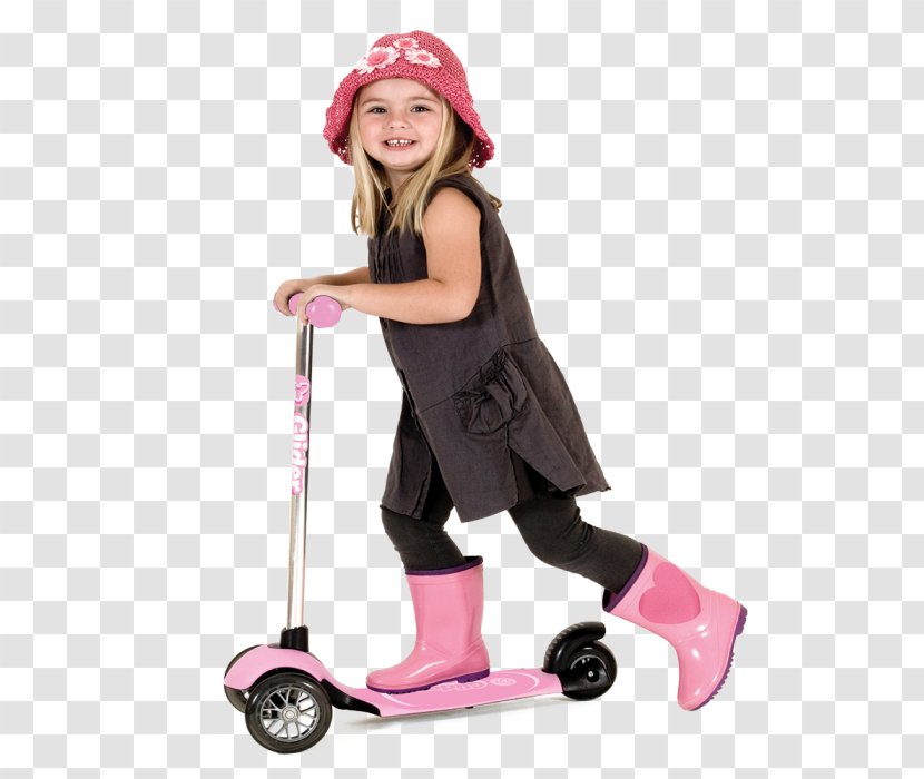 Kick Scooter Bicycle Wheel Micro Mobility Systems Child - Pink Transparent PNG