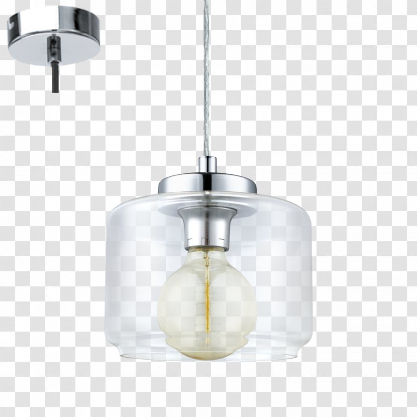 EGLO Lighting Glass Pendant Light - Lamp Transparent PNG