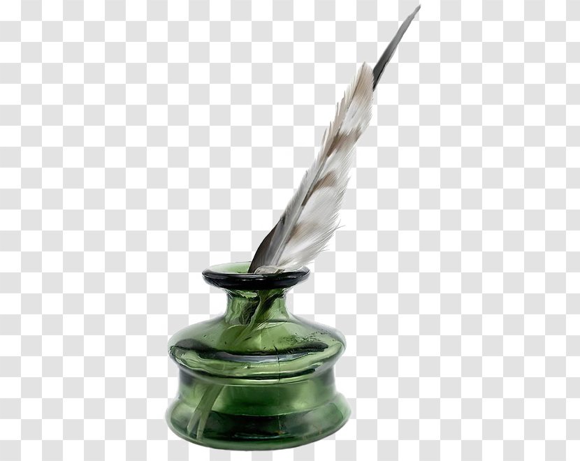 Inkwell Quill - Ink - Empty Pot Transparent PNG