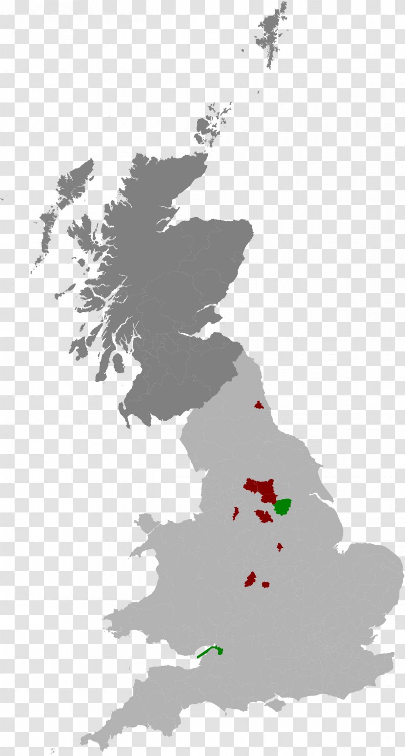 United Kingdom Map - Istock Transparent PNG