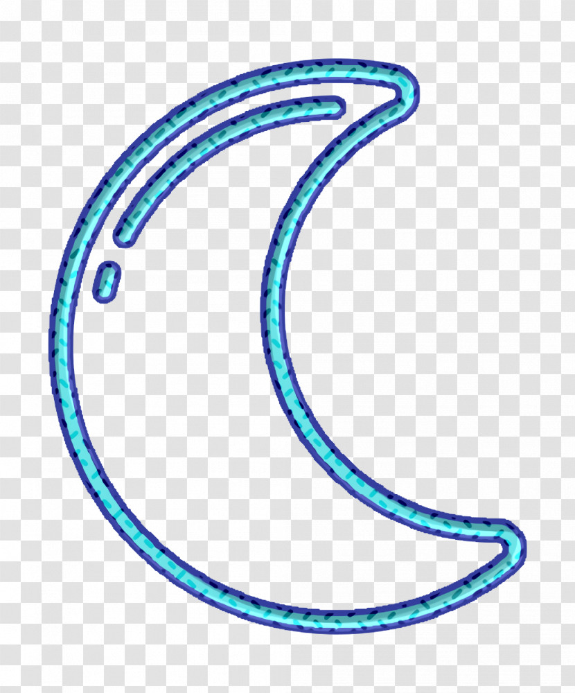 Moon Icon UI Icon Transparent PNG