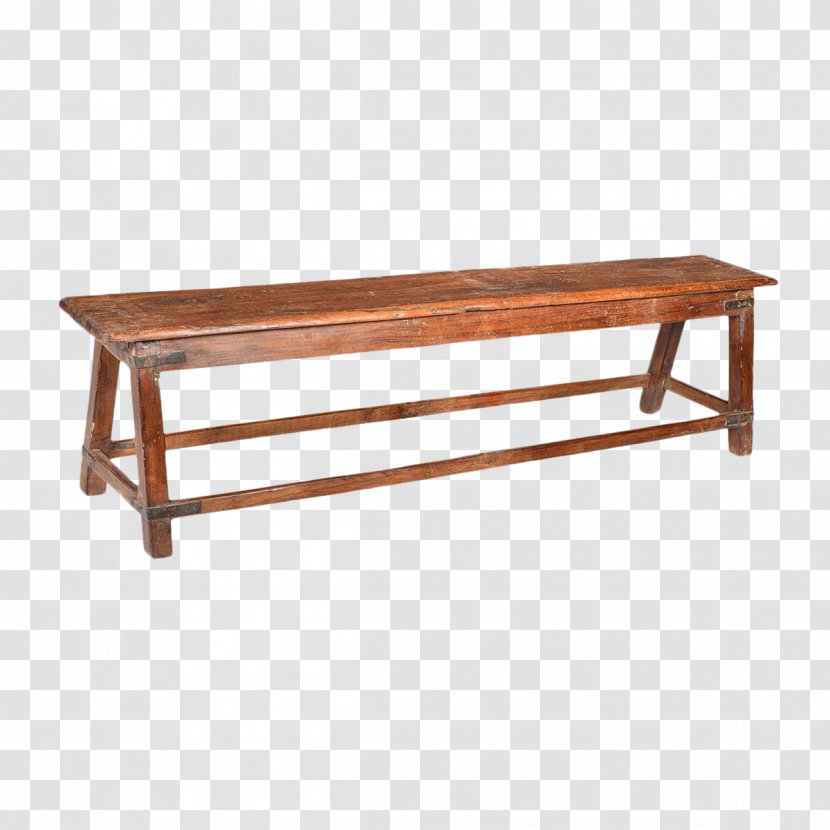 Coffee Tables Bench Wood Stain - Table - Wooden Benches Transparent PNG