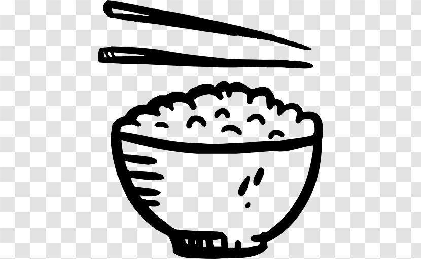 Download Chopsticks - Smile - Rice Bowl Transparent PNG