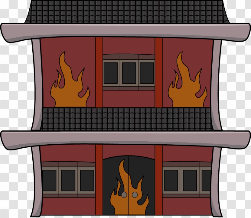 House Facade Cartoon Transparent PNG