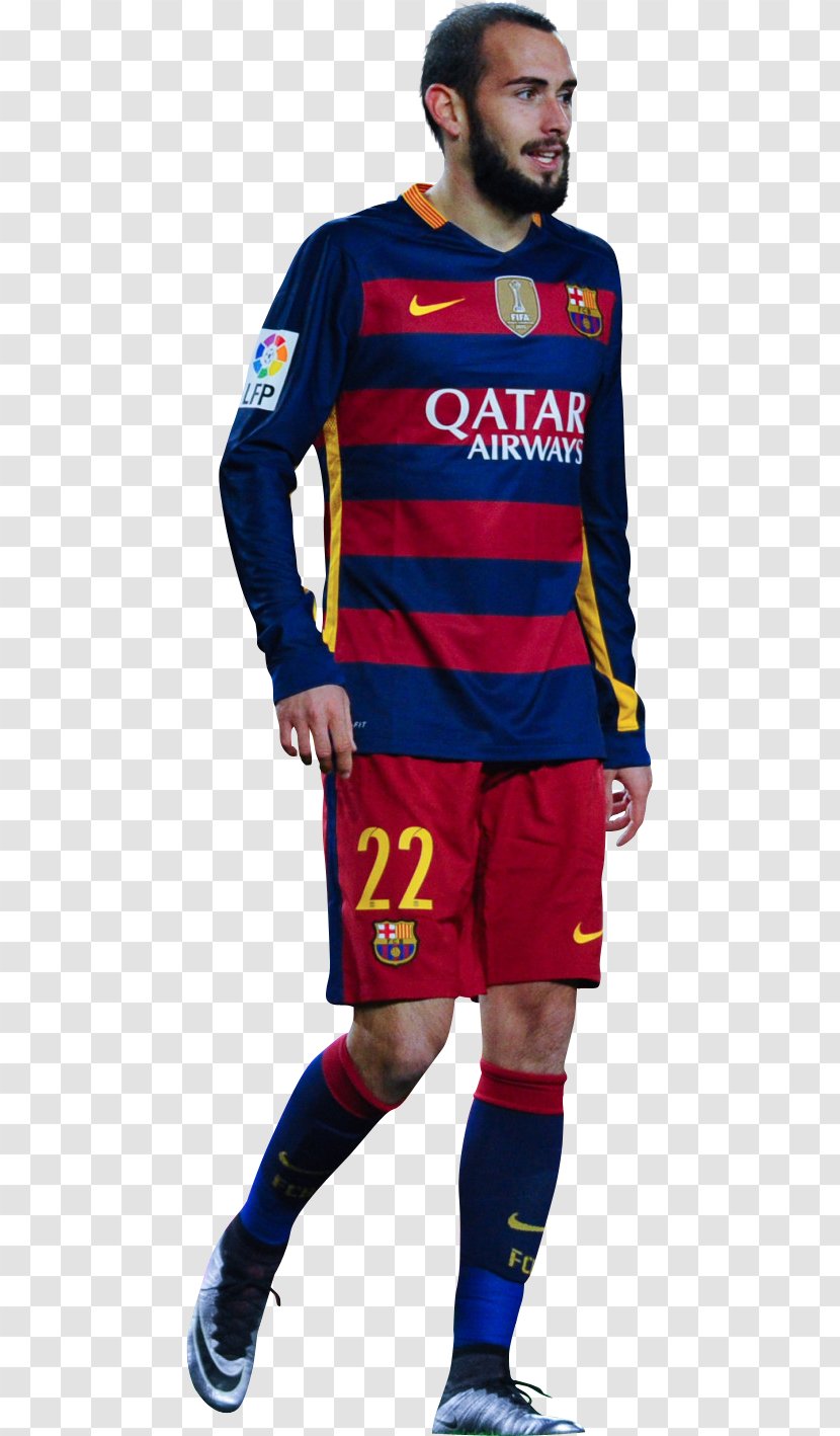 Aleix Vidal Jersey FC Barcelona Soccer Player Football - T Shirt - Fc Fcb Messi 10 Transparent PNG
