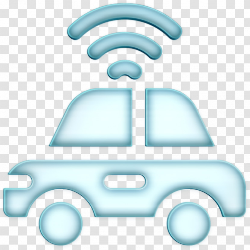 Driverless Car Icon Drive Icon Technology Of The Future Icon Transparent PNG