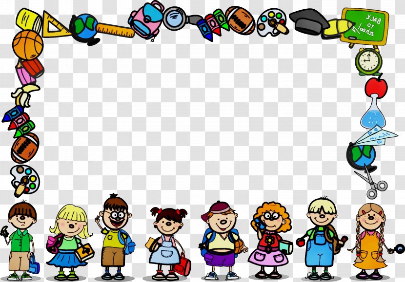 School Frames And Borders - Picture - Sharing Pupil Transparent PNG