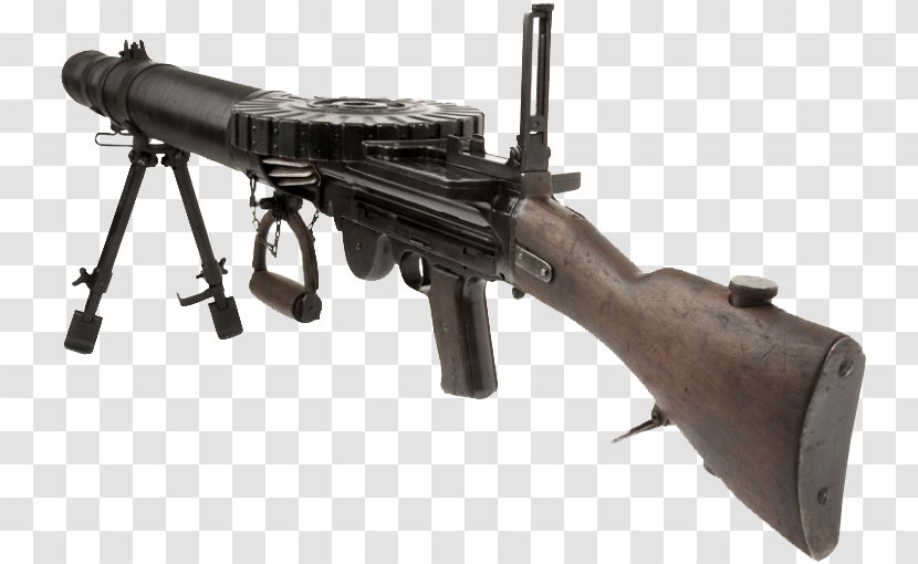 Battlefield 1 Firearm Weapon Machine Gun Lewis - Frame Transparent PNG