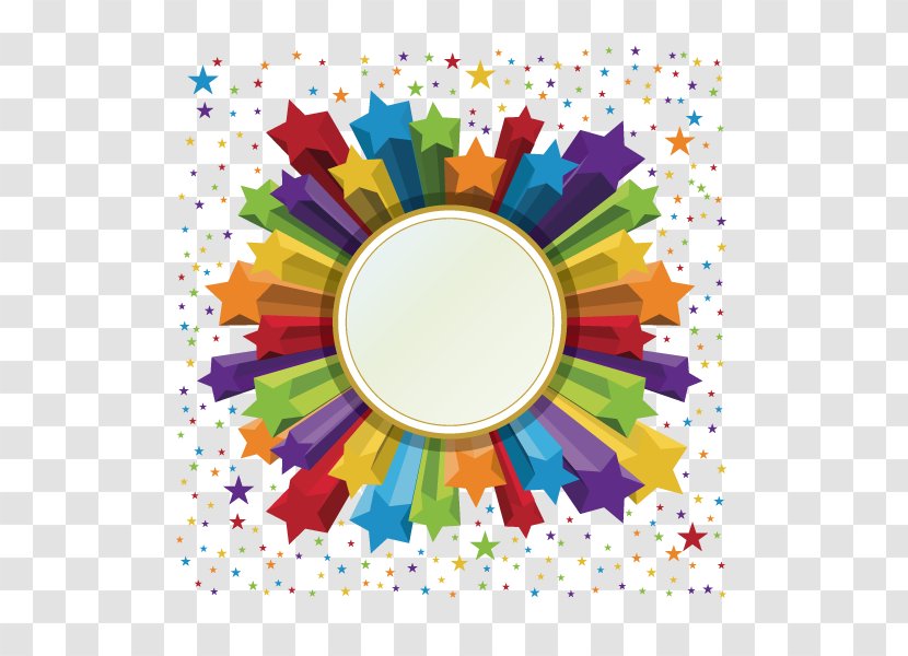 Borders And Frames Party Free Content Clip Art - Abstract Material Transparent PNG