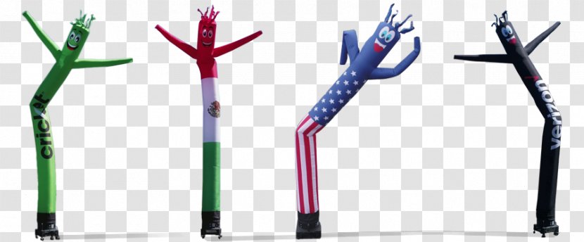 LookOurWay Air Dancers Inflatable Tube Man Advertising - Business - Sky Transparent PNG