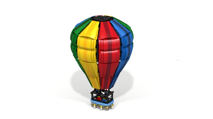 Hot Air Balloon Flight Lego Ideas - Nylon Transparent PNG