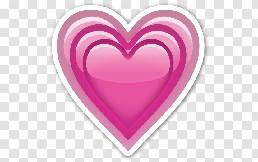 Emoji Heart Sticker Symbol Clip Art - Flower - Eye Love Transparent PNG