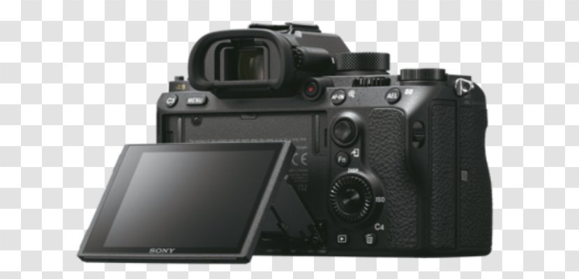 Digital SLR Sony α9 Mirrorless Interchangeable-lens Camera Photography - Reflex - Screen Transparent PNG