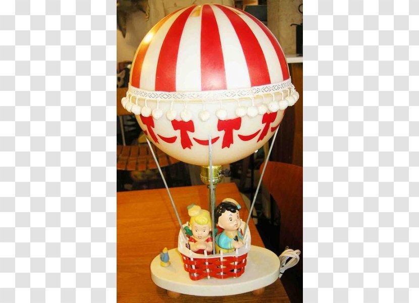 Brussels Amusement Ride Hot Air Balloon 1950s Furniture - Lampe De Chevet Transparent PNG