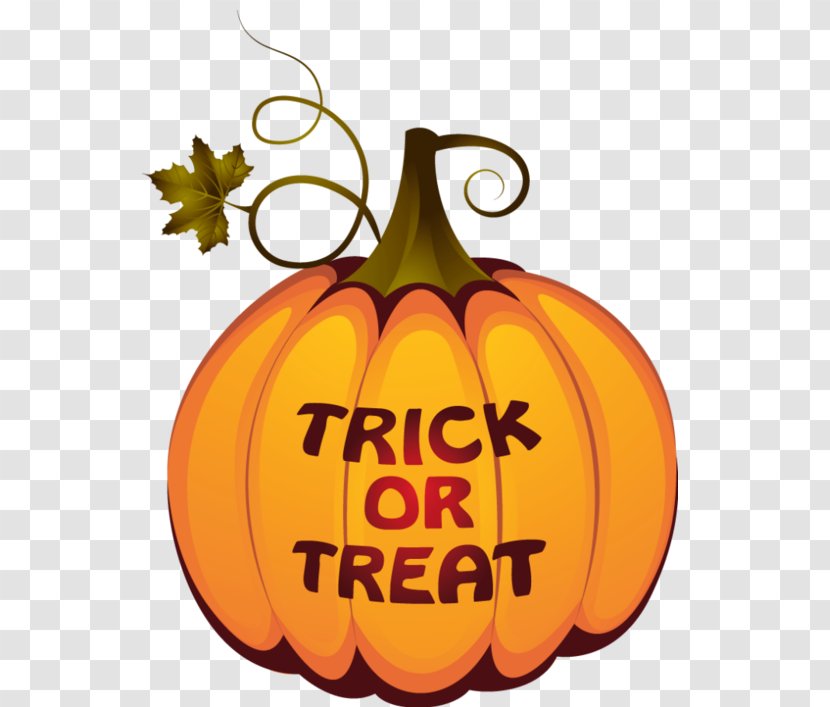 Halloween Trick-or-treating Jack-o'-lantern Clip Art - Vegetable - Trick Or Treat Transparent PNG