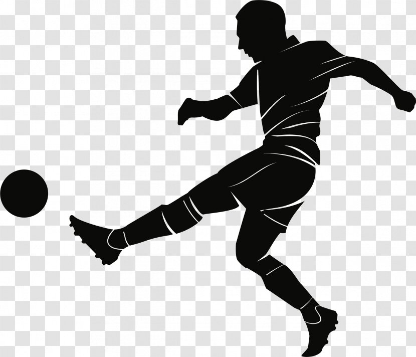 Clip Art Vector Graphics Football Player Openclipart - Volleyball - Soccer Hitting Transparent PNG