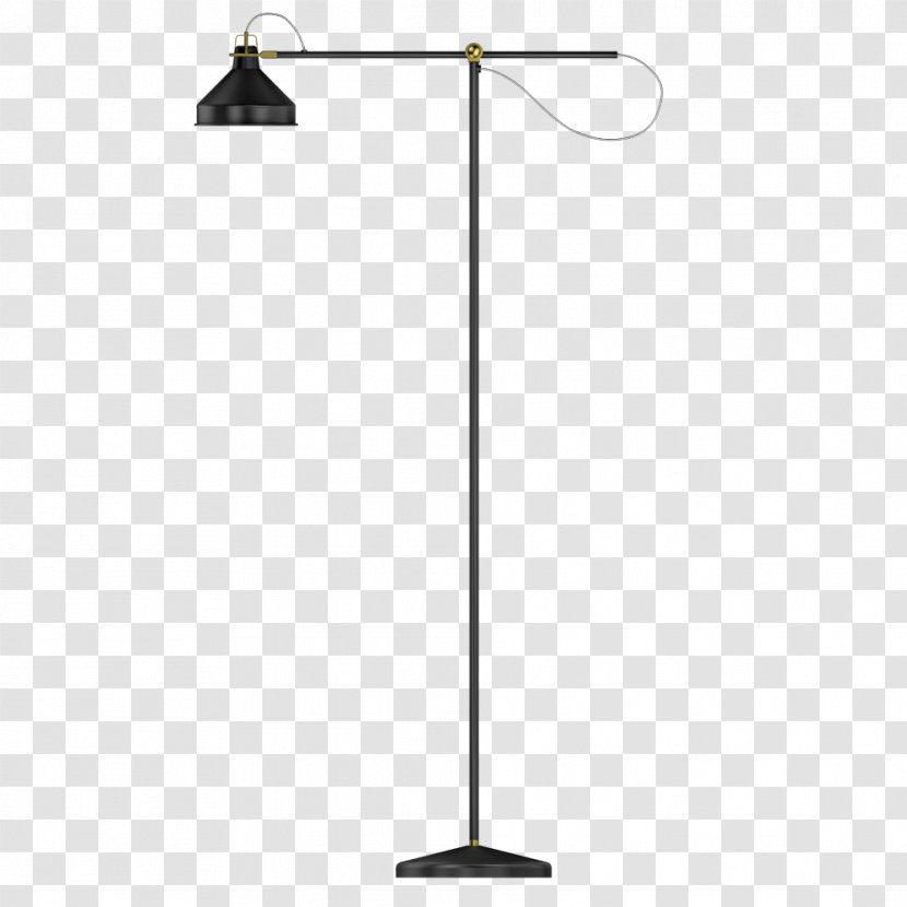 Line Angle - Light Fixture - Standing Lamp Transparent PNG
