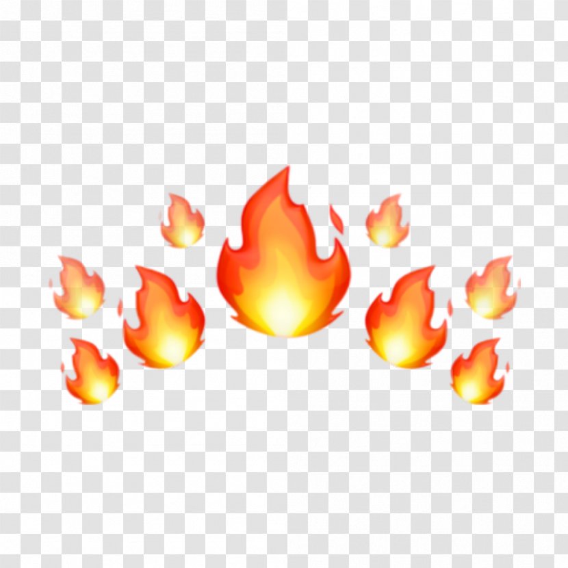Emoji Fire - Tiktok - Petal Flame Transparent PNG