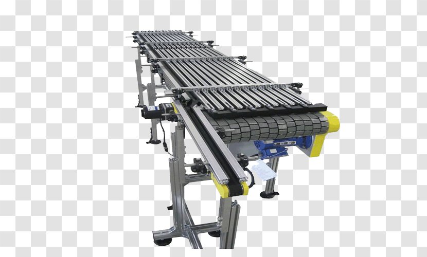 Machine Conveyor System Chain Lineshaft Roller Belt Transparent PNG