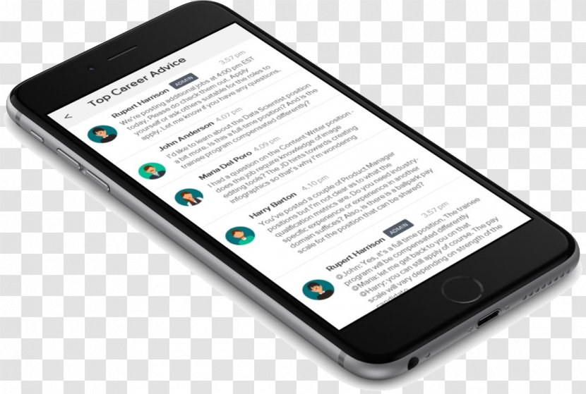 IPhone X Online Job Fair - Mobile Phone - Career Transparent PNG