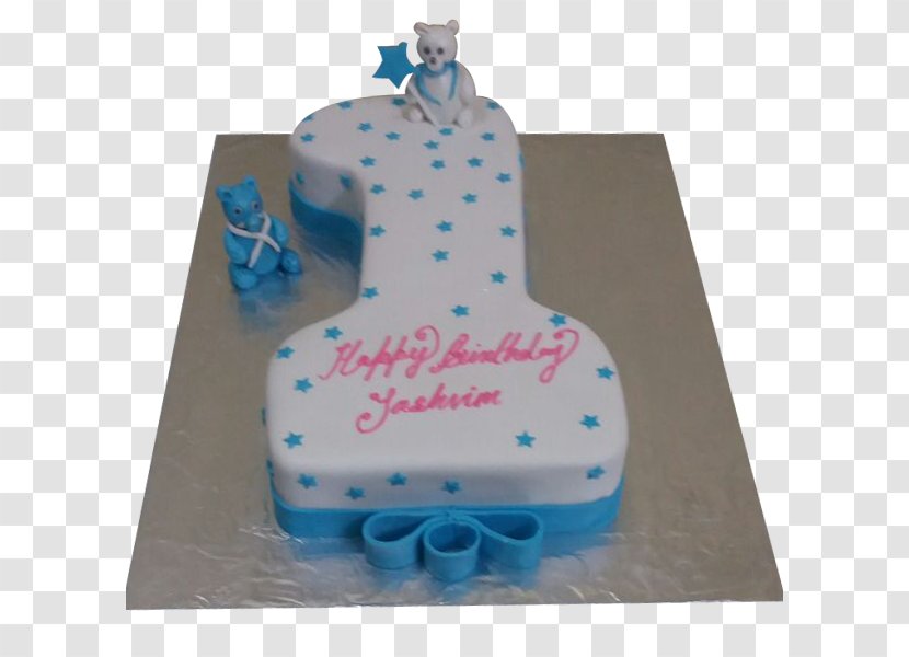 Birthday Cake Butter Frosting & Icing Sugar - Buttercream - First Transparent PNG