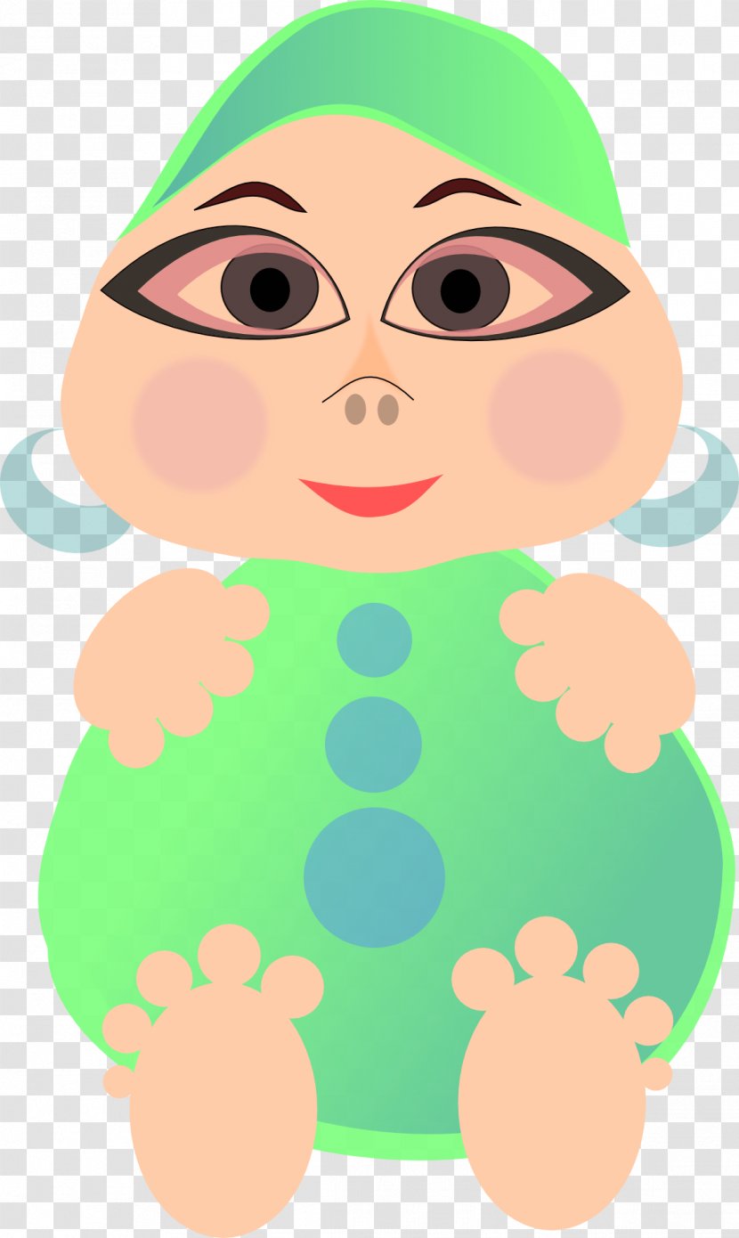 Infant Cartoon Clip Art - Smile Transparent PNG