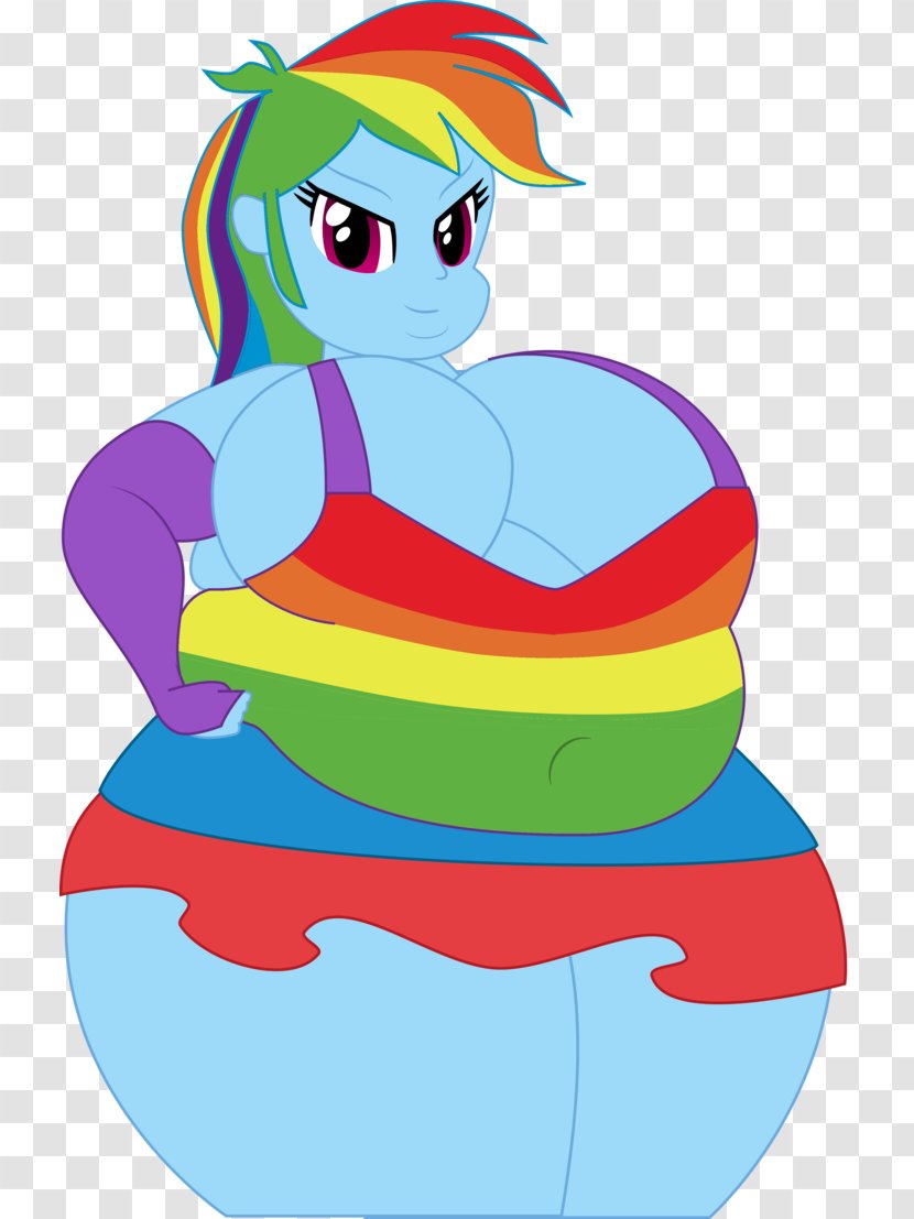 Rainbow Dash Pinkie Pie Applejack Dress Prom - Cartoon Transparent PNG