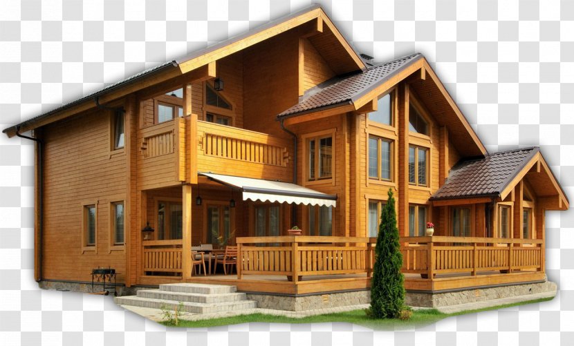 Log Cabin House Home Building - Siding Transparent PNG