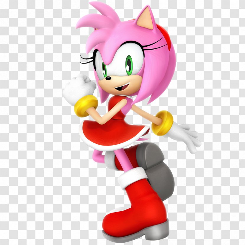 Amy Rose Sonic Generations Knuckles The Echidna Video Games Tails - Fictional Character - Bob Duncan Transparent PNG