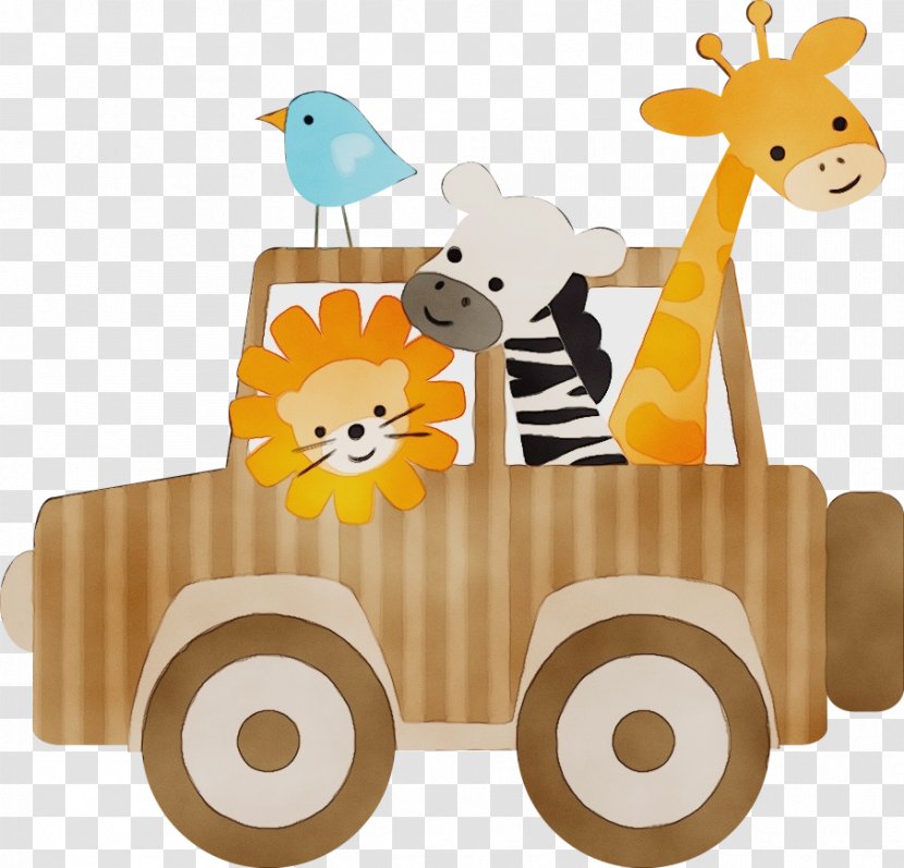 Baby Toys - Giraffidae - Vehicle Animal Figure Transparent PNG
