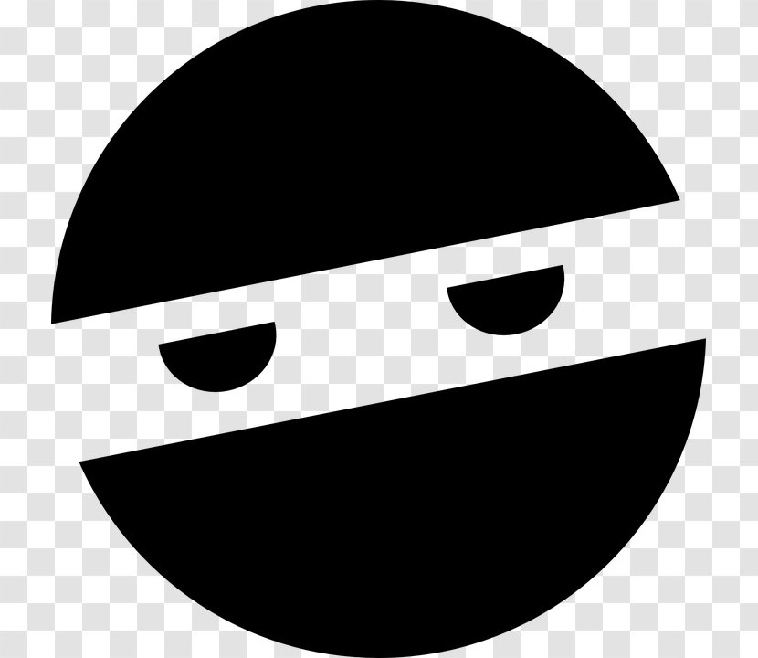 Ninja Clip Art - Facial Expression - Hidden Transparent PNG