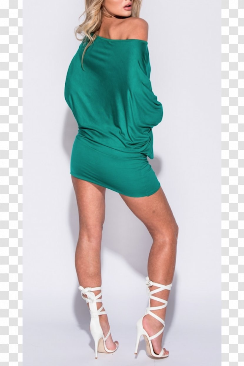 Shoulder Cocktail Dress Sleeve - Neck Transparent PNG