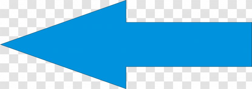 Arrow Clip Art - Azure Transparent PNG