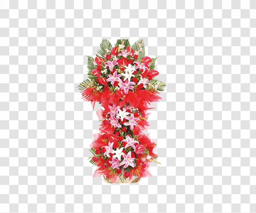 China Flower Bouquet Floristry Blomsterbutikk - A Of Flowers Transparent PNG